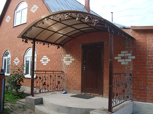 Кованые козырьки