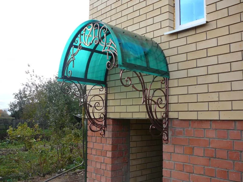 Кованые козырьки