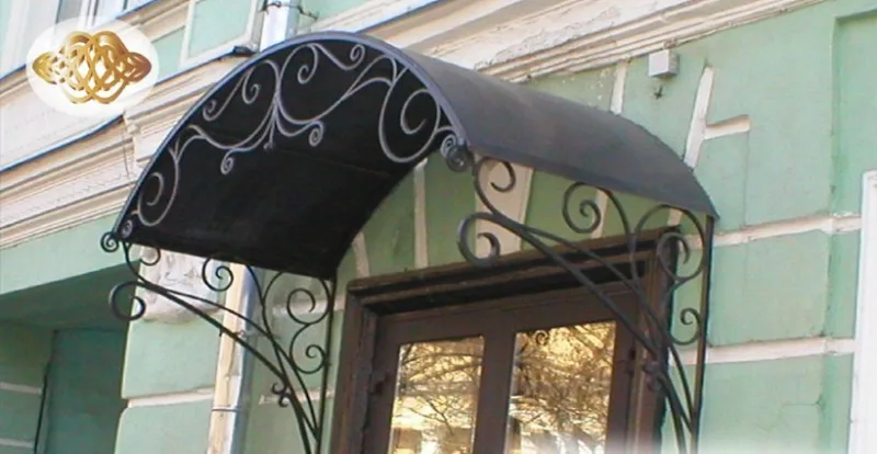 Кованые козырьки