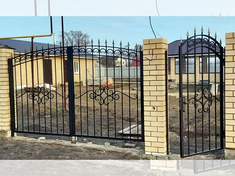 Кованые ворота Арт.ВХК-34