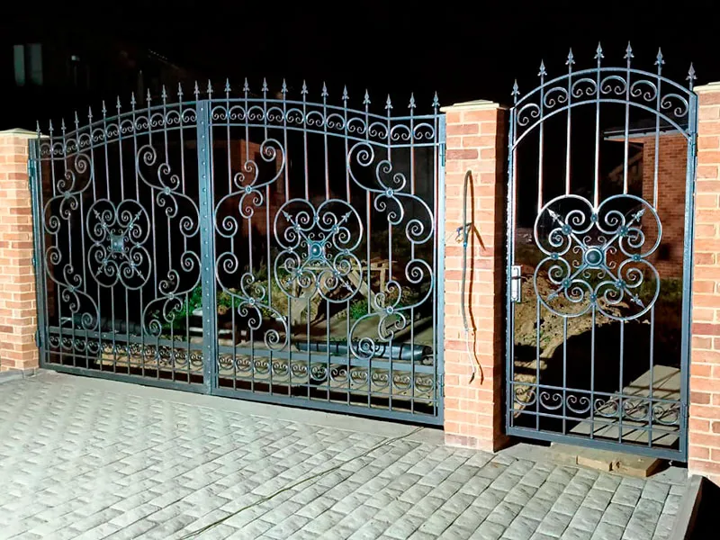 Кованые ворота Арт.ВХК-98